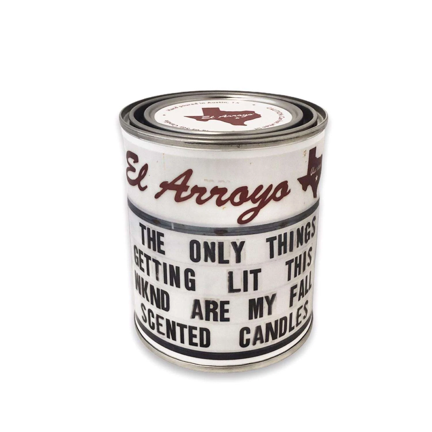 El Arroyo White Holiday Pine Scent The Only Things Candle 14 Oz 3 El Arroyo White Holiday Pine Scent The Only Things Candle 14 Oz