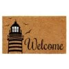 Home & More 1.42 W X 2.42 L Multi-color Lighthouse Welcome Coir Door Mat -Umbra || Yankee Candle Sales a323d289 cece 4c1a 8603 83f4a1a2e8b9