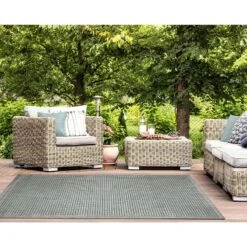 Liora Manne Malibu 4.83 Ft. W X 7.5 Ft. L Green Simple Border Polypropylene Rug 8 Liora Manne Malibu 4.83 Ft. W X 7.5 Ft. L Green Simple Border Polypropylene Rug -Umbra || Yankee Candle Sales a6c30862 8df9 45fb 994a 3b3128c404be