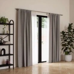 Umbra Twilight Matte Nickel Silver Curtain Rod 48 In. L X 88 In. L -Umbra || Yankee Candle Sales bb8c9e10 c0f6 4d62 84f4 027edb21ea60