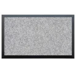 Calloway Mills Teton 4 W X 20 L Gray Rectangle Polypropylene Door Mat