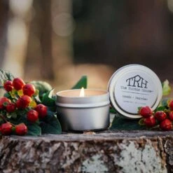 The Rustic House Silver Berries/Woods Scent Travel Candle 4 Oz -Umbra || Yankee Candle Sales be9094f7 eba9 4624 bd17 5ae32016fa29