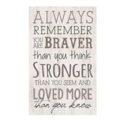 P. Graham Dunn 17 In. H X 0.875 In. W X 10.5 In. L Gray Wood Pallet Decor