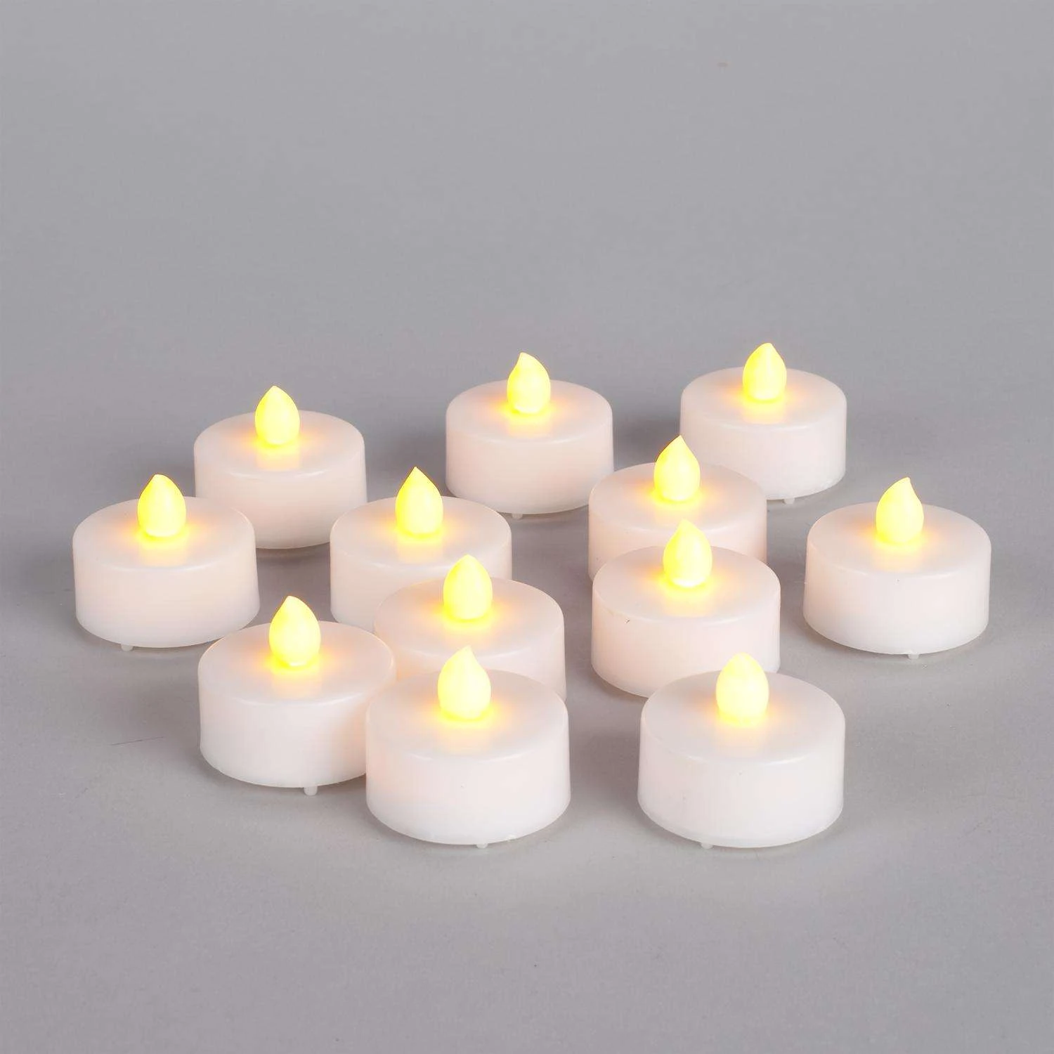 Matchless Darice Ivory No Scent Scent Tealight Flameless Flickering Candle 5 Matchless Darice Ivory No Scent Scent Tealight Flameless Flickering Candle - Image 3