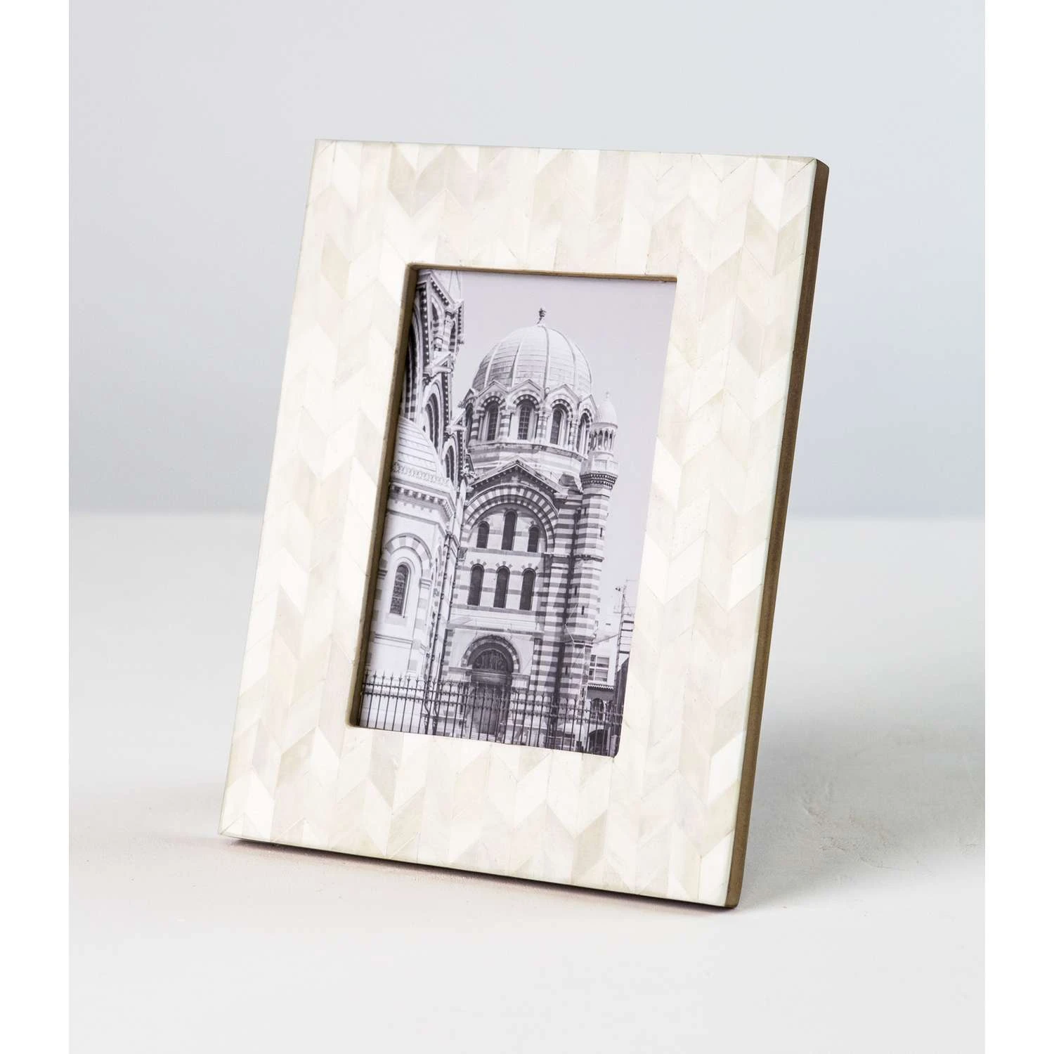 Matr Boomie Pearl Stone Picture Frame 8.5 In. H X 6.5 In. W 4 Matr Boomie Pearl Stone Picture Frame 8.5 In. H X 6.5 In. W - Image 2