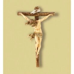 Wings Of Devotion 20 In. H X 12 In. W X 4.25 In. L Poly Resin Jesus Cross