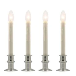 Celestial Lights Brushed Nickel/Cream LED Window Candle -Umbra || Yankee Candle Sales c56370d3 494a 4e37 9931 6e72fa166289