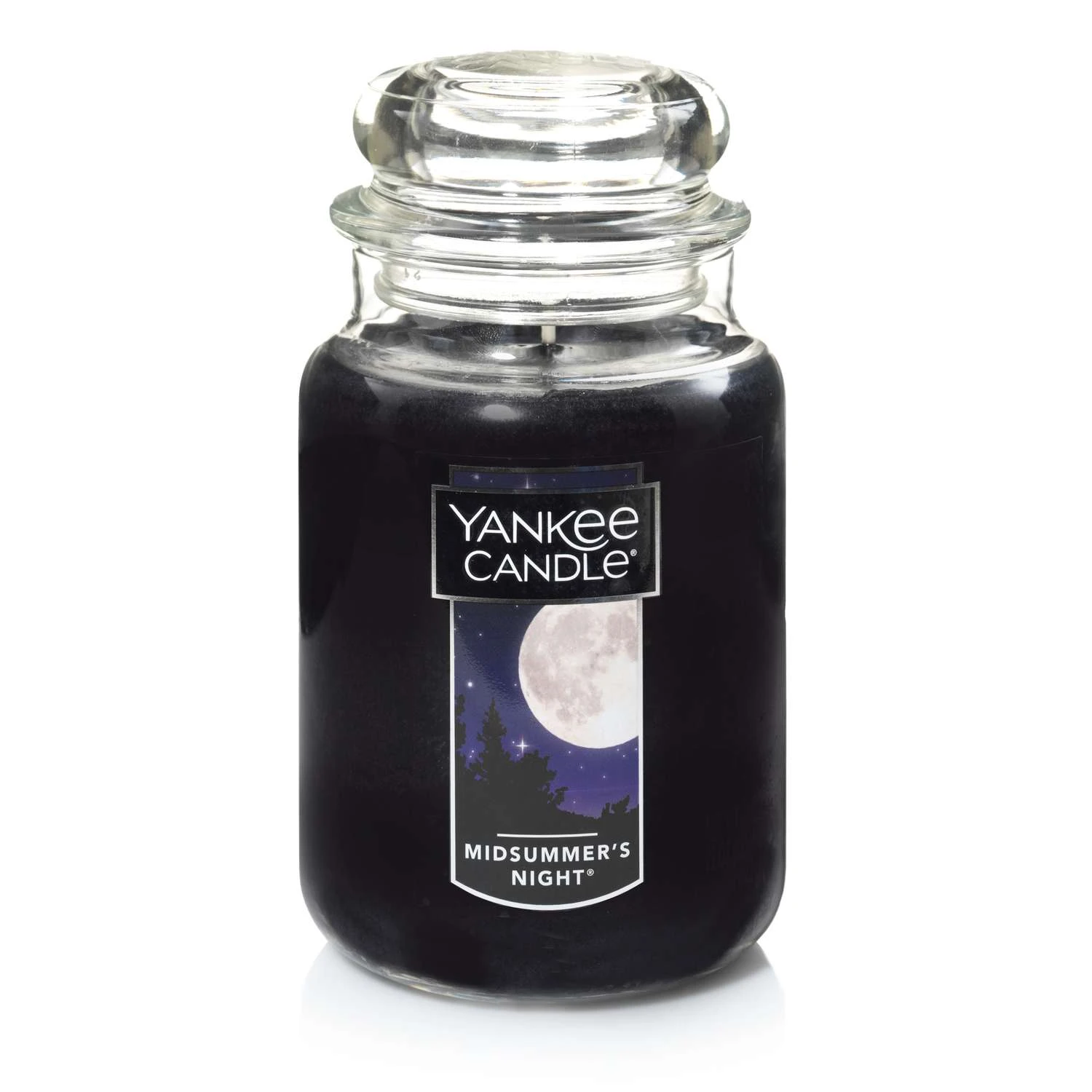 Yankee Candle Black MidSummer's Night Scent Large Candle Jar 22 Oz 3 Yankee Candle Black MidSummer's Night Scent Large Candle Jar 22 Oz