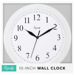 La Crosse Technology 10 In. L X 10 In. W Indoor Classic Analog Wall Clock Plastic White -Umbra || Yankee Candle Sales cab62be6 07bb 4d80 8e24 941623fcad4e