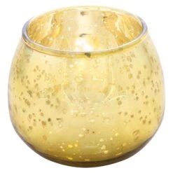 Karma Gifts Gold Barrel Votive Candles