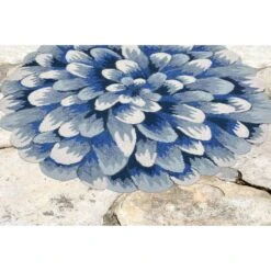Liora Manne Frontporch 3 Ft. W X 3 Ft. L Blue Novelty Polyester Rug 8 Liora Manne Frontporch 3 Ft. W X 3 Ft. L Blue Novelty Polyester Rug -Umbra || Yankee Candle Sales cf90dcca 33fa 4497 b58e 37bd07d5033c