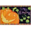 Olivia's Home 22 In. W X 32 In. L Multicolored Happy Haunting Polyester Rug -Umbra || Yankee Candle Sales d1fa09f7 97c3 4630 87fe 500943581c55