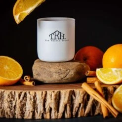 The Rustic House White Cinnamon/Orange Peel Scent Candle 8 Oz -Umbra || Yankee Candle Sales d2c21c12 42a9 4425 8e9f 56479001214e
