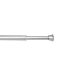 Umbra Chroma Nickel Silver Modern Tension Rod 36 In. L X 54 In. L
