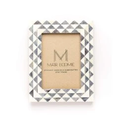 Matr Boomie Varuna Gray Bone Picture Frame 9.5 In. H X 7.5 In. W