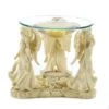 Fragrance Foundry 4.625 In. H X 5.125 In. W X 5.75 In. L Cream Poly Resin Angel Trio Oil Warmer -Umbra || Yankee Candle Sales dab7d720 c8f7 49a2 9b64 f38166d3ab9c