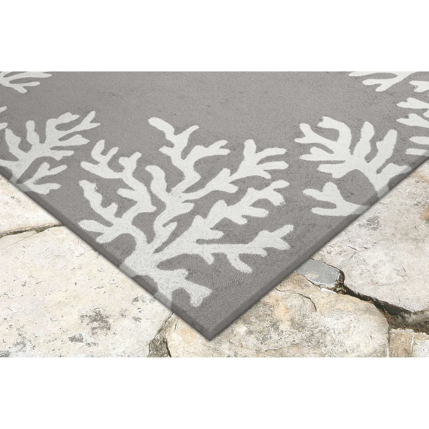 Liora Manne Capri 1.67 Ft. W X 2.5 Ft. L Gray Contemporary Polyester Accent Rug 5 Liora Manne Capri 1.67 Ft. W X 2.5 Ft. L Gray Contemporary Polyester Accent Rug - Image 3