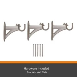 Kenney Oil Rubbed Pewter Fast Fit Milton Curtain Rod 36 In. L X 66 In. L -Umbra || Yankee Candle Sales df3b934b 07f7 46ba a470 f17d3fcc93be