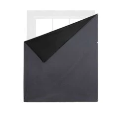 Umbra Complete Blackout Charcoal Magnetic Window Cover 48 In. W