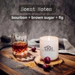 The Rustic House White Bourbon Brown Sugar Scent Candle 8 Oz -Umbra || Yankee Candle Sales e8c92657 2a17 4352 833b 4c3b36980a66