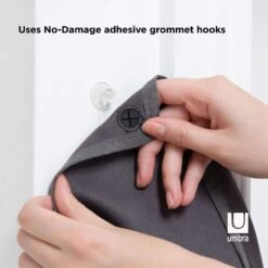 Umbra Nightfall Charcoal Blackout Curtains 51 In. W X 72 In. L -Umbra || Yankee Candle Sales e9655709 5627 4041 960c 7799b7c9070f