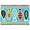 Jellybean 20 In. W X 30 In. L Multi-color Retro Fish Pattern Polyester Accent Rug -Umbra || Yankee Candle Sales eb98179c 818b 4a87 83a0 39d5ff2489d5