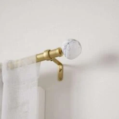 Umbra Venus Gold Curtain Rod 36 In. L X 72 In. L -Umbra || Yankee Candle Sales f136b1c3 4f96 4d0f 986d cc6e780b281a
