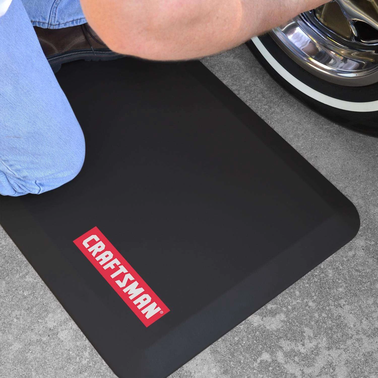 Craftsman 20 In. W X 72 In. L Black Polyurethane Foam Anti Fatigue Mat 9 Craftsman 20 In. W X 72 In. L Black Polyurethane Foam Anti Fatigue Mat - Image 7