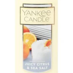 Yankee Candle Yellow Juicy Citrus & Sea Salt Scent Pillar Candle 12 Oz -Umbra || Yankee Candle Sales f2e86dc8 cd16 4b36 8e3b 00758f0ae4da