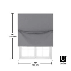 Umbra Nightfall Charcoal Blackout Curtains 48 In. W X 56 In. L -Umbra || Yankee Candle Sales f6f9fdbd 0450 455e 94f2 b3c94a6bb3b8