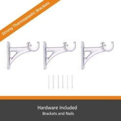 Kenney Fast Fit Nickel Silver Jayden Curtain Rod 42 In. L X 120 In. L -Umbra || Yankee Candle Sales f936be32 d435 44d6 b559 c4c4704e0687