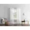 No918 Erica White Curtain 51 In. W X 84 In. L -Umbra || Yankee Candle Sales fad324ab 393b 4e90 9b73 6fc9ee284da0