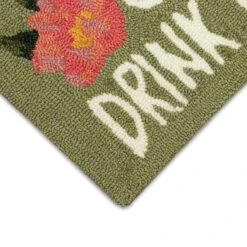 Liora Manne Frontporch 2 W X 3 L Green Happy Drinks Acrylic/Polyester Accent Rug 9 Liora Manne Frontporch 2 W X 3 L Green Happy Drinks Acrylic/Polyester Accent Rug -Umbra || Yankee Candle Sales fbd42441 32df 4376 bd69 55468d2a3c88