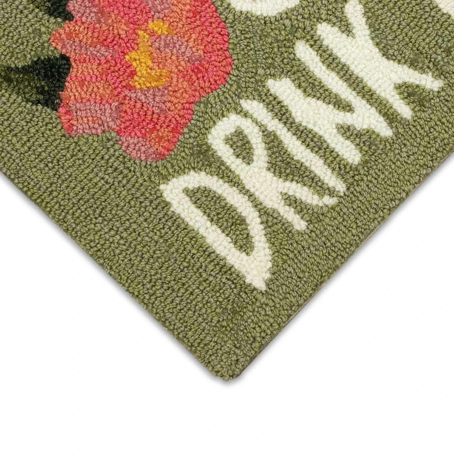 Liora Manne Frontporch 2 W X 3 L Green Happy Drinks Acrylic/Polyester Accent Rug 5 Liora Manne Frontporch 2 W X 3 L Green Happy Drinks Acrylic/Polyester Accent Rug - Image 3