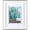 Gallery Solutions Matte White Wood Picture Frame 10.9 In. H X 8.9 In. W